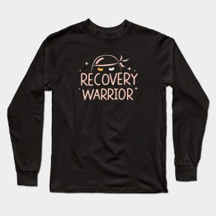 Minimal Addiction Recovery Warrior Long Sleeve T-Shirt